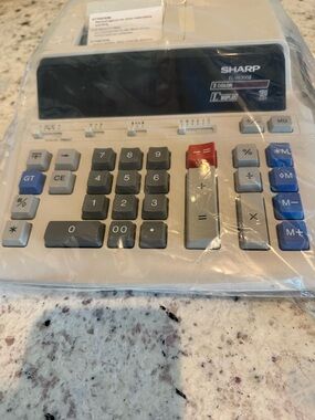 NWOT Sharp EL-2630GII 2-Color Ribbon Printing Calculator Adding Machine 12-Digit